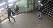 Berlin Metroda kadına tekme atan saldırganlar akraba çıktı