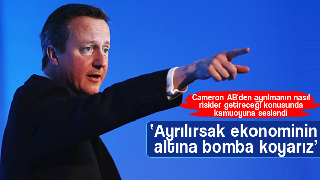 David Cameron, AB konusunda kamuoyuna uyarılarda bulundu